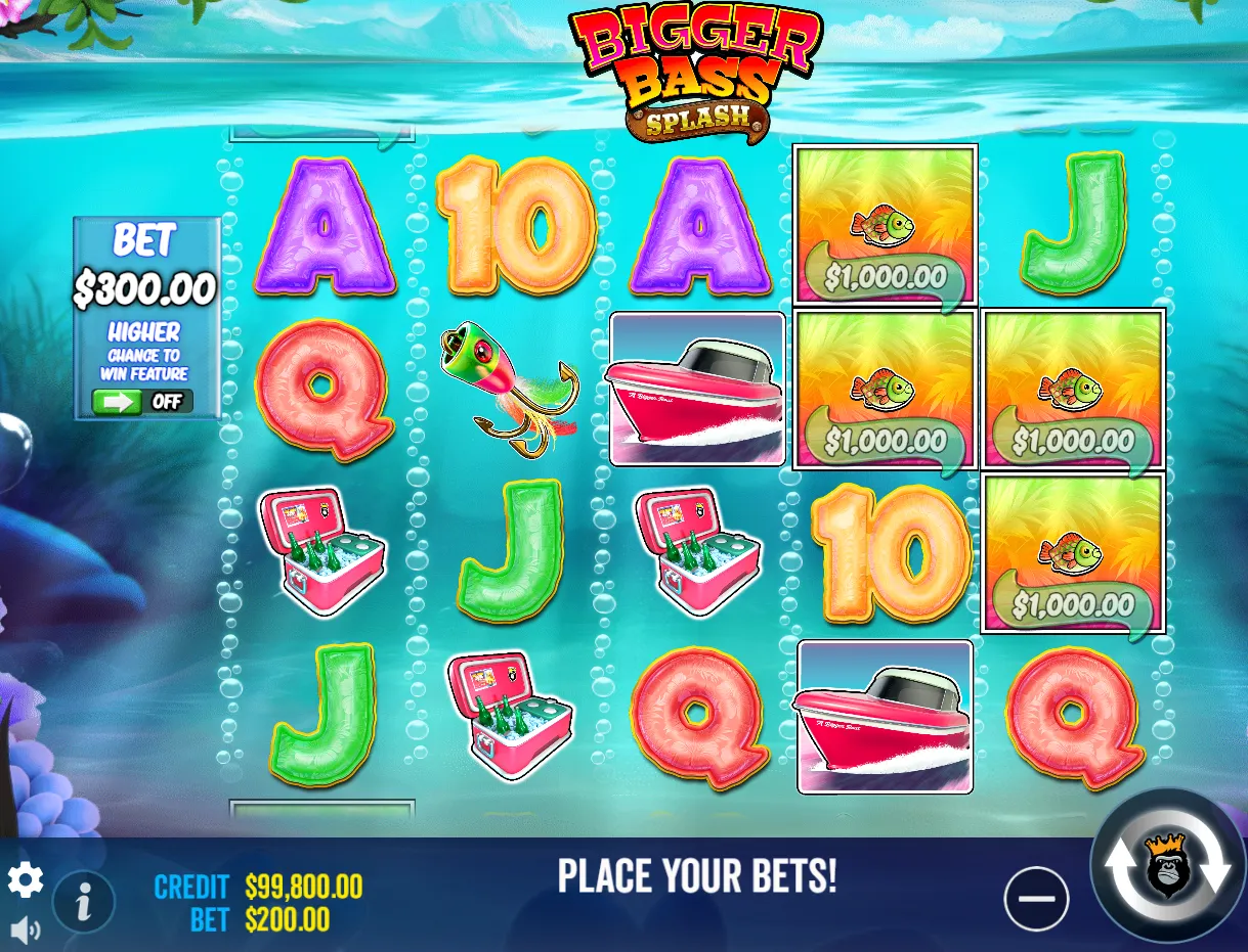 Bigger Bass Splash Slot