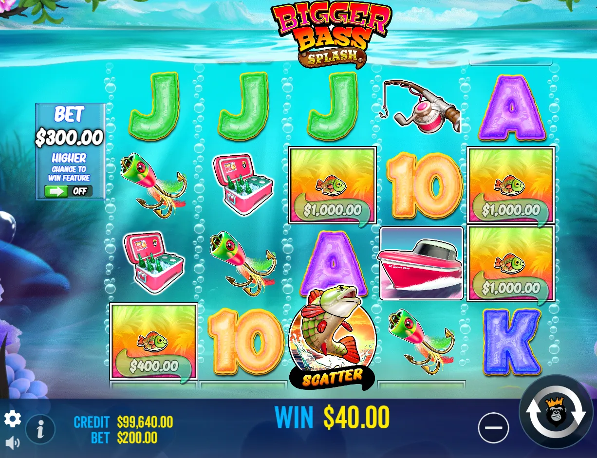 Bigger Bass Splash demo
